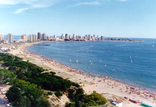 Vista de playa Mansa
